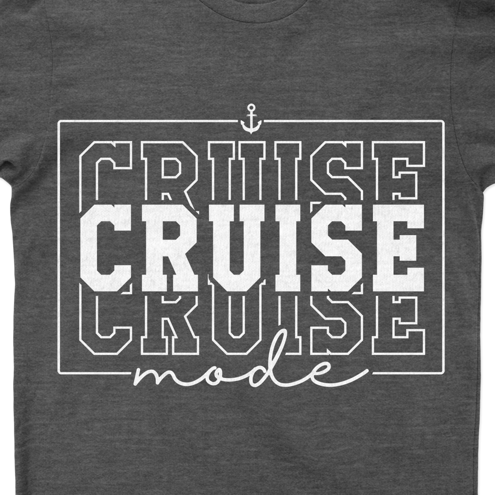 Cruise Mode Nautical-Themed Casual Vacation Tee Embrace maritime fashion with our Cruise Mode Nautical-Themed Casual Vacation Tee. This sailor style tee, a perfect blend of ocean-themed clothing and casual beachwear, redefines nautical casual wear. Ideal for holiday t-shirts lovers, it's your ultimate vacation tee!