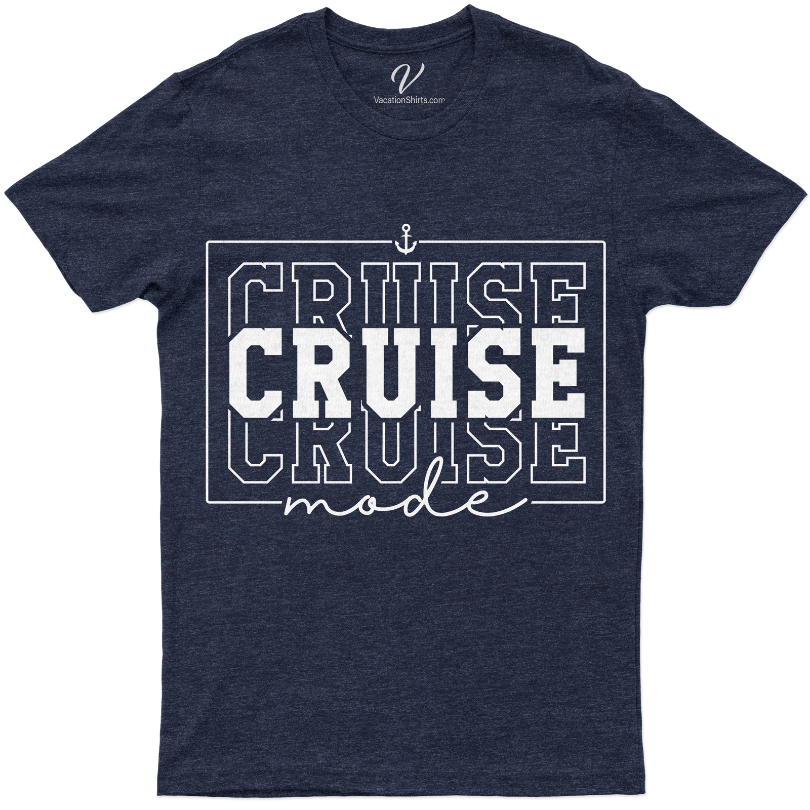 Cruise Mode Nautical-Themed Casual Vacation Tee Embrace maritime fashion with our Cruise Mode Nautical-Themed Casual Vacation Tee. This sailor style tee, a perfect blend of ocean-themed clothing and casual beachwear, redefines nautical casual wear. Ideal for holiday t-shirts lovers, it's your ultimate vacation tee!