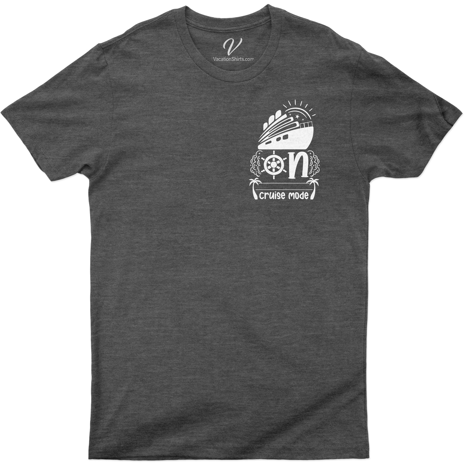 Ocean Adventure Cruise Mode Graphic Tee - VacationShirts.com Embark on a thrilling journey with our Ocean Adventure Cruise Mode Graphic Tee from VacationShirts.com. This nautical vacation apparel, a must-have for cruise vacation clothing, combines sea adventure allure with the comfort of our ocean-themed t-shirts. Perfect for adventure travel and cruise wear!