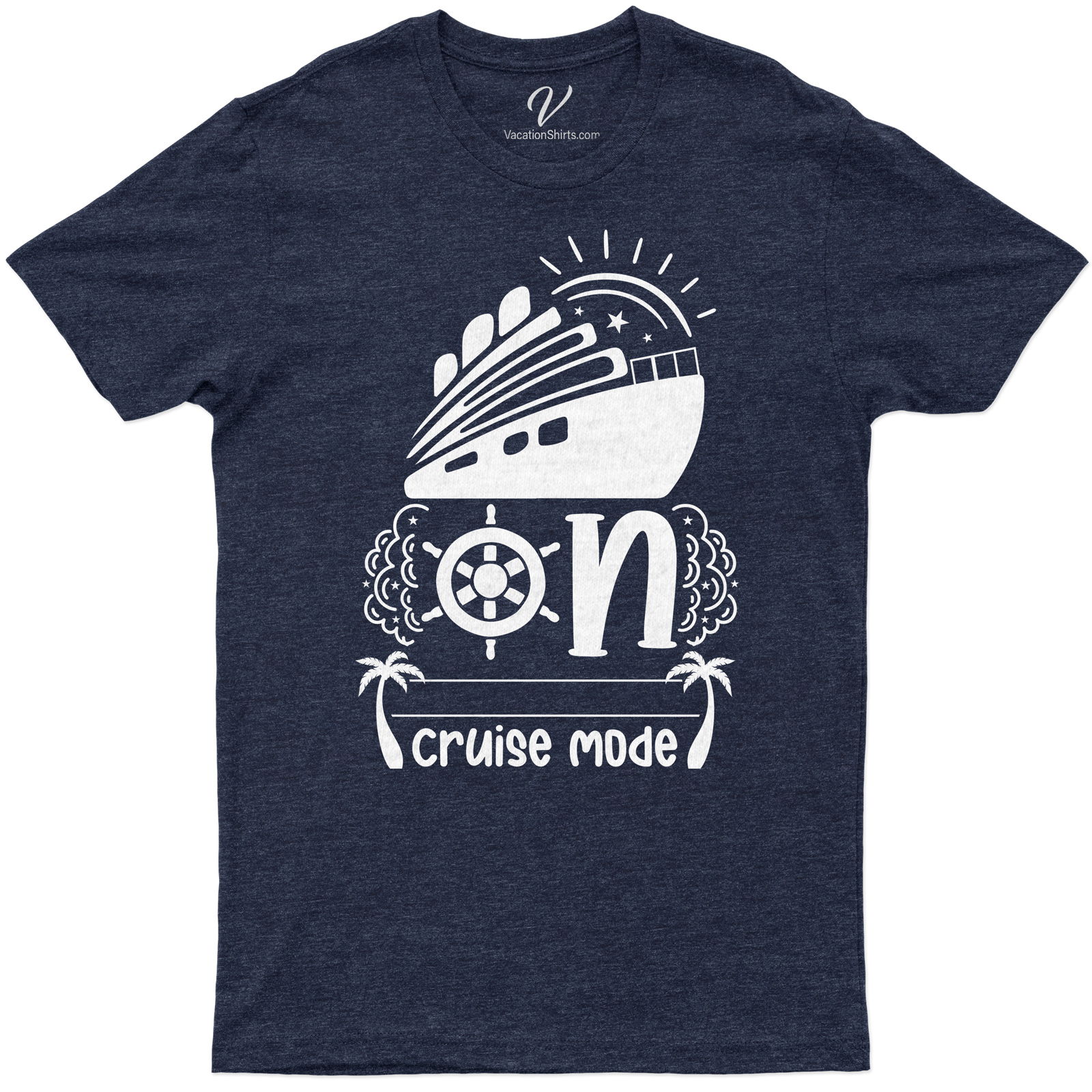 Ocean Adventure Cruise Mode Graphic Tee - VacationShirts.com Embark on a thrilling journey with our Ocean Adventure Cruise Mode Graphic Tee from VacationShirts.com. This nautical vacation apparel, a must-have for cruise vacation clothing, combines sea adventure allure with the comfort of our ocean-themed t-shirts. Perfect for adventure travel and cruise wear!