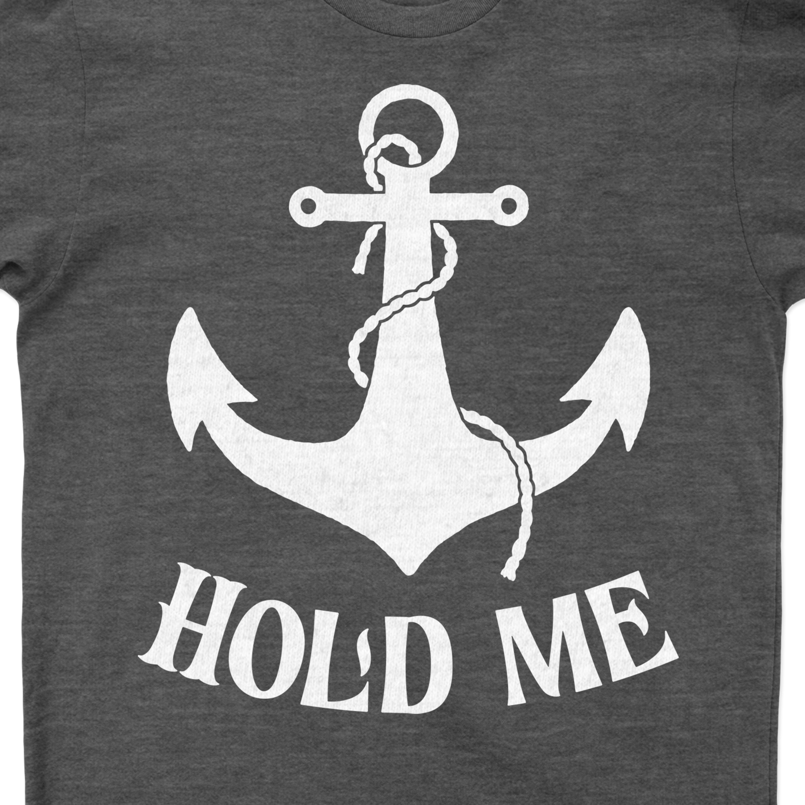 Anchor Graphic 'Hold Me' Casual Vacation Tee Embrace summer vibes with our 'Hold Me' Casual Vacation Tee. This Anchor Graphic T-Shirt is your perfect travel companion. Its unique design makes it a standout among Casual Anchor Tees. Ideal for any Graphic Vacation Shirts lover!