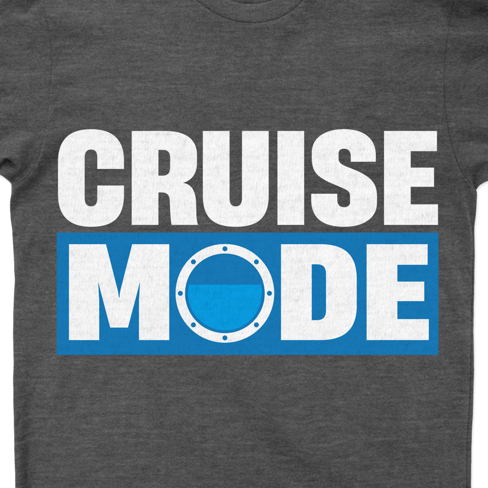 Cruise Mode On - Nautical Vacation Casual Tee Set sail in style with our 'Cruise Mode On' Nautical Vacation Casual Tee. This maritime casual wear is perfect for beach vacations or sailing trips. Stand out in our ocean-themed shirt, a must-have in your cruise wear tees and boat apparel collection.