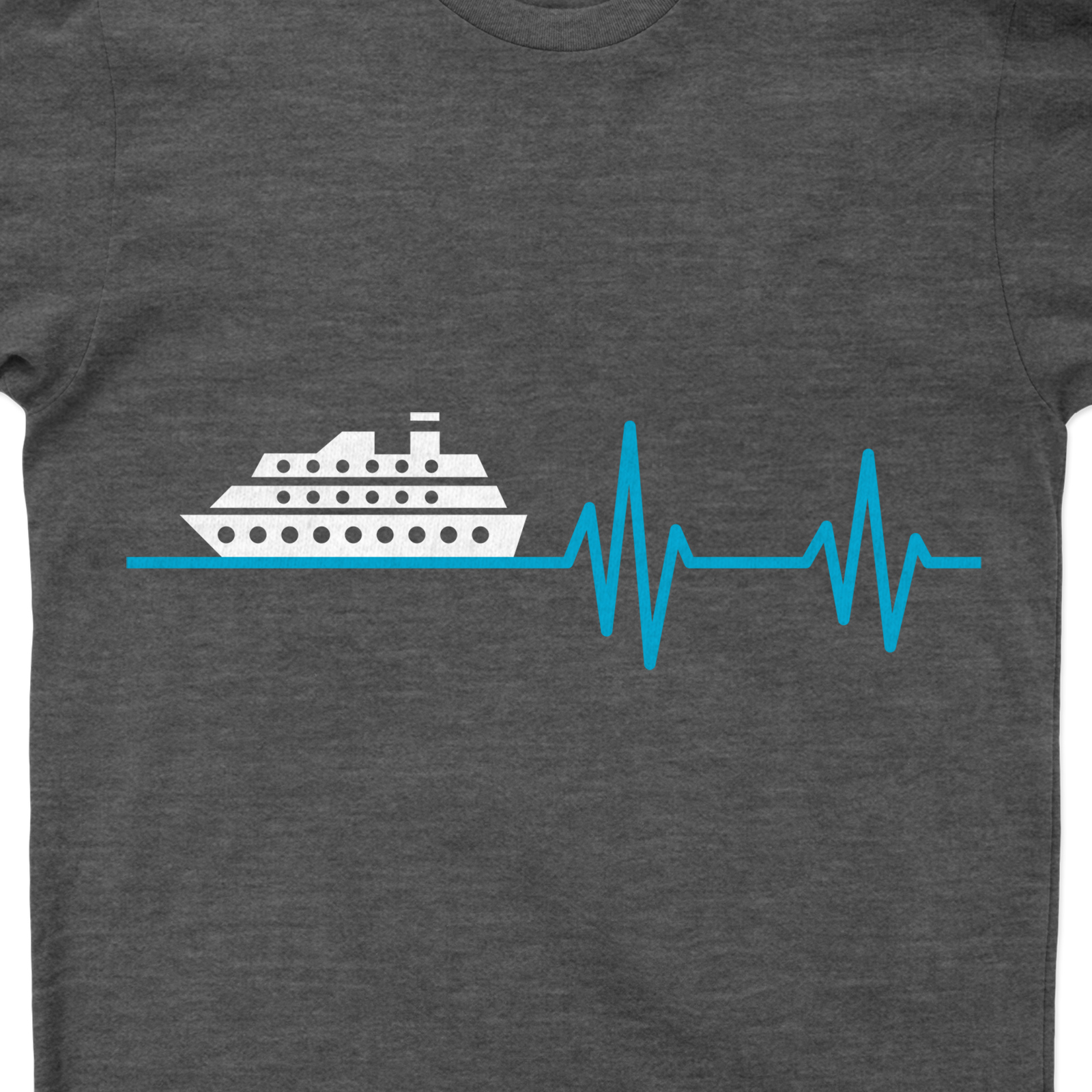 Cruise Heartbeat Graphic Tee - Nautical Vacation Shirt from VacationShirts.com Experience the thrill of sailing with our Cruise Heartbeat Graphic Tee from VacationShirts.com. This Nautical Vacation Shirt, a standout in our Cruise Shirts collection, captures the pulse of your dream getaway. Perfect Cruise Vacation Apparel for your nautical-themed adventures!