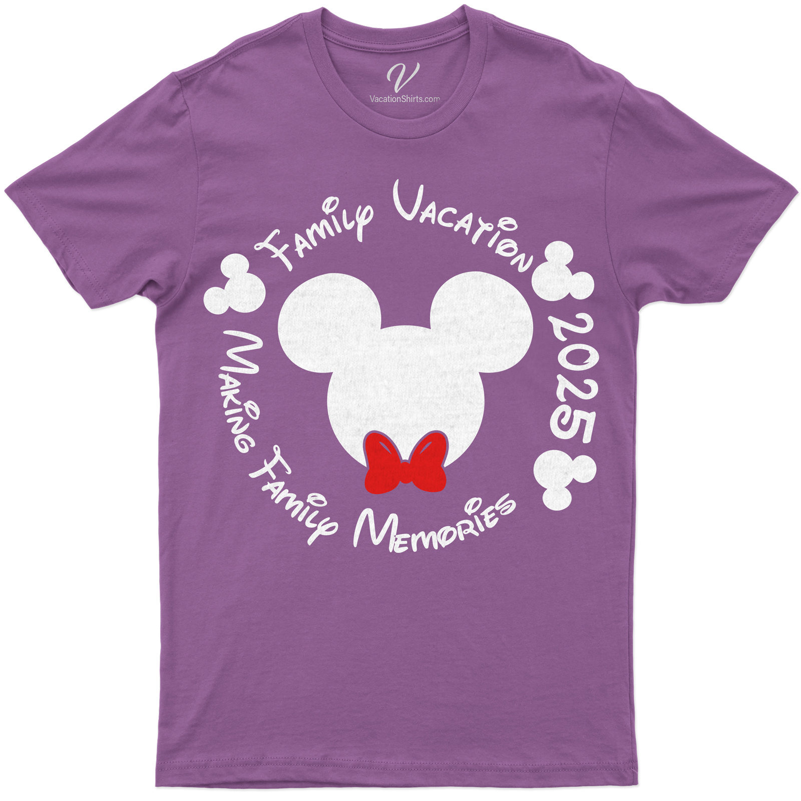 Family Vacation 2025 Tee Create Memories