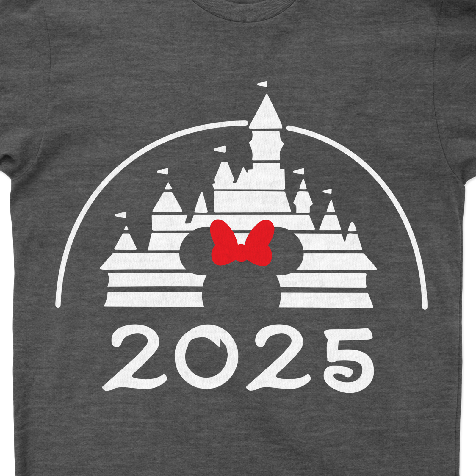 Castle and Bow Yearly Commemorative Vacation Tee Experience the joy of travel with Castle and Bow Yearly Commemorative Vacation Tee. This unique, engaging, and exciting Holiday Souvenir T-Shirt is a must-have for your Annual Trip. Make your Vacation Memories last with our Castle and Bow Apparel.