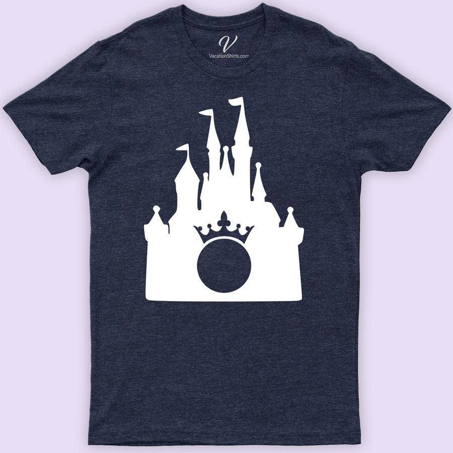 Disney Castle Crown Shirt Disney Vacation Shirts Embrace the magic with our Disney Castle Crown Shirt, the perfect addition to your Disney vacation clothing. Featuring a stunning Magic Kingdom Castle and a regal princess crown, this tee is ideal for the whole family. Crafted for comfort and style, it's a must-have for any Disney theme park outing.