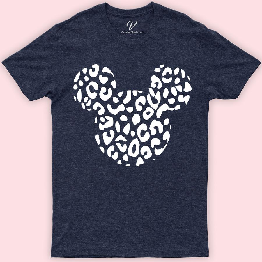 Cheetah Print Mickey Shirt Disney Vacation Shirts Unleash your wild side with our Cheetah Print Mickey Shirt from VacationShirts.com! This Disney Safari Shirt blends iconic Mickey Mouse charm with a fierce leopard print, creating a unique Disney Animal Print Tee. Perfect for Disney enthusiasts, this Leopard Mickey T-Shirt is a must-have for your animal pattern Disney apparel collection.