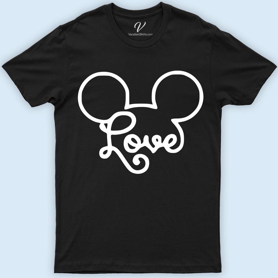 Love Disney Shirt Disney Vacation Shirts Discover the magic with our Love Disney Shirt from VacationShirts.com! Perfect for families, couples, or solo adventurers, these custom, personalized tees add enchantment to your Disney vacation. Featuring beloved Disney characters, our matching Disney shirts are a must-have for any Disney park outing. Embrace the Disney spirit in style!