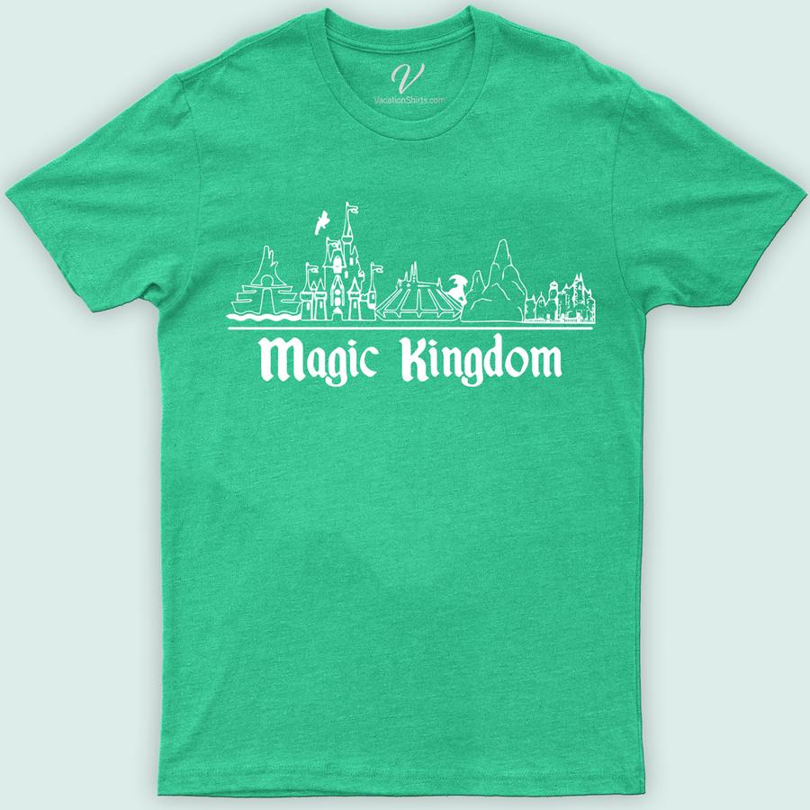 Disney Magic Kingdom Shirt Disney Vacation Shirts Experience the enchantment with our Disney Magic Kingdom Shirt from VacationShirts.com! Perfect for the whole family, these custom Disney shirts feature iconic Magic Kingdom designs, including the beloved Disney Castle. Personalize your Disney vacation tees for unforgettable matching moments. Ideal for any Disney park adventure, make your trip magical with our personalized Disney trip t-shirts.