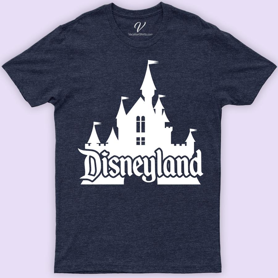 Disneyland Castle Shirt Disney Vacation Shirts Embrace the magic with our Disneyland Castle Shirt, featuring an enchanting castle silhouette. Perfect for Disney enthusiasts, this tee captures the essence of the Magic Kingdom and Disney Princess castles. Ideal for family vacations or as a cherished Disneyland souvenir, our apparel promises comfort and style for every Disney adventure.