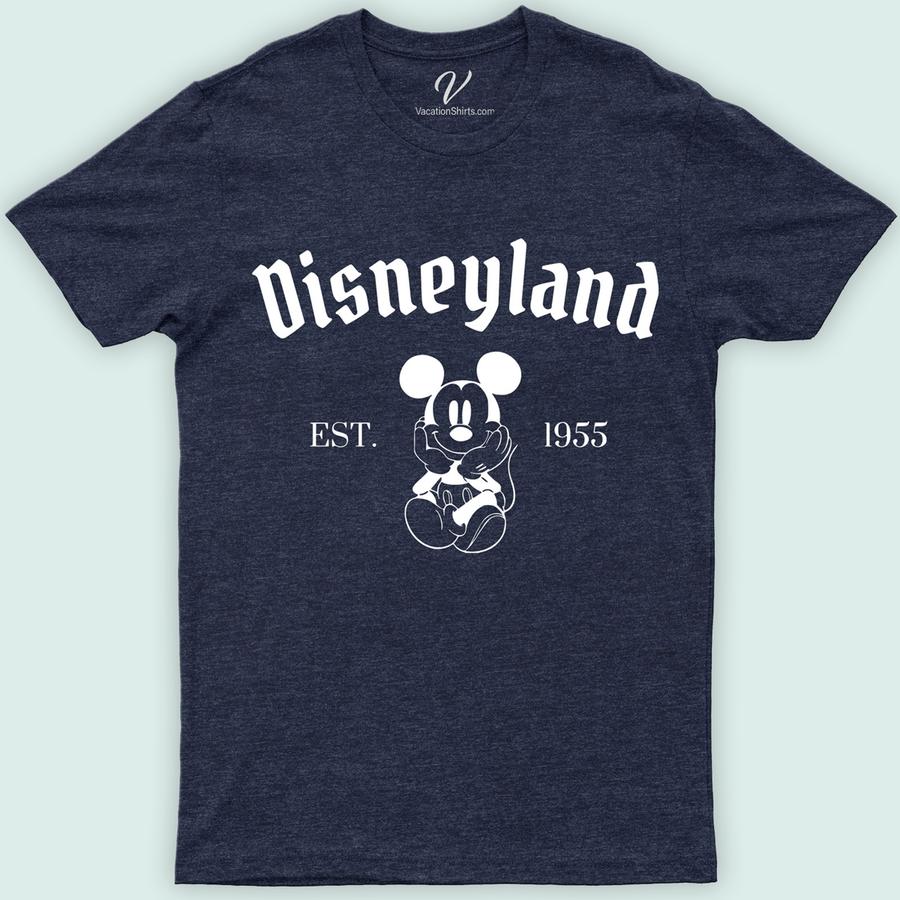 Mickey Disneyand Shirt Disney Vacation Shirts Embrace the magic with our Mickey Disneyland Shirt from VacationShirts.com! Perfect for Disney family shirts, these custom Disney shirts add sparkle to your Disney vacation tees. Featuring matching Disney outfits, our Disneyland trip apparel offers personalized Mickey T-shirts. Gear up in Disney park gear and Mickey Mouse apparel for unforgettable memories!