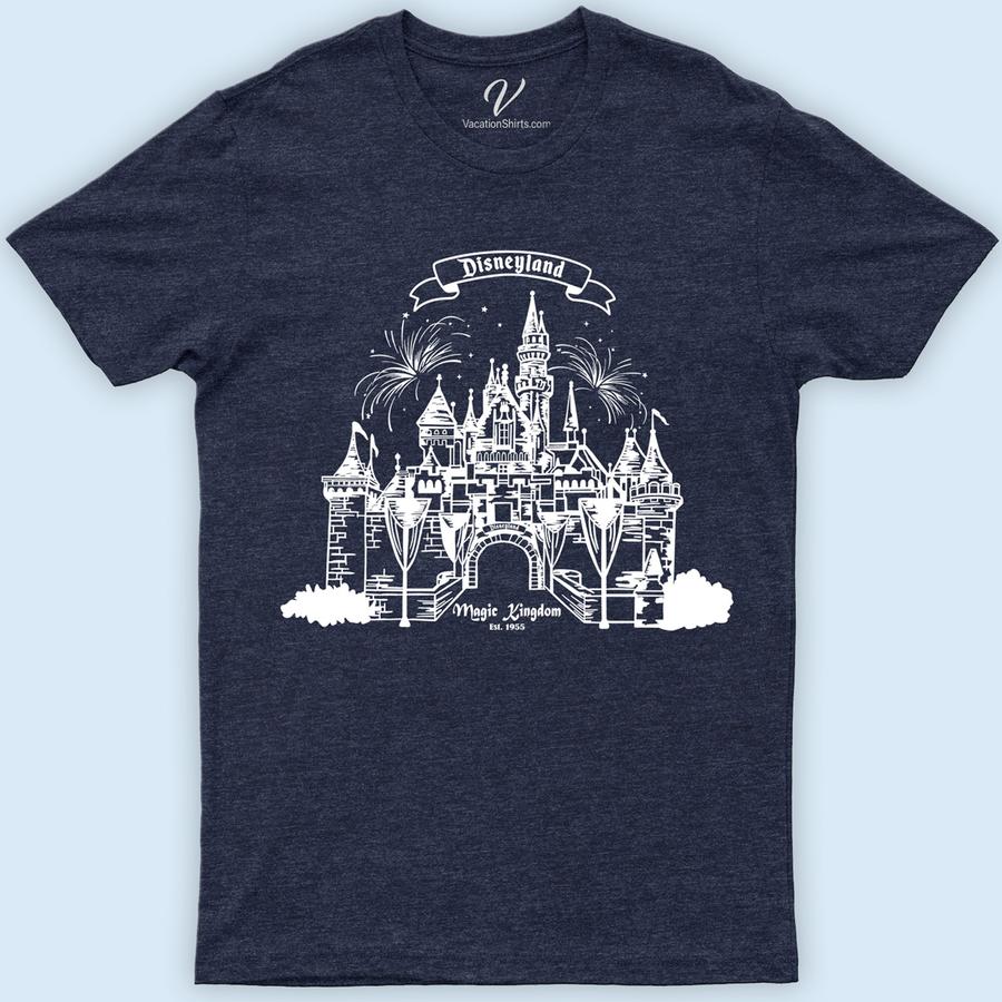 Disneyland Castle Firework Shirt Disney Vacation Shirts Experience the magic with our Disneyland Castle Firework Shirt from VacationShirts.com. Capturing the enchantment of Disney's night shows, this tee features vibrant fireworks over the iconic castle. Perfect for Disney theme park enthusiasts, it's a must-have Disney vacation tee and a memorable Castle Firework souvenir. Step into Fantasyland every day!