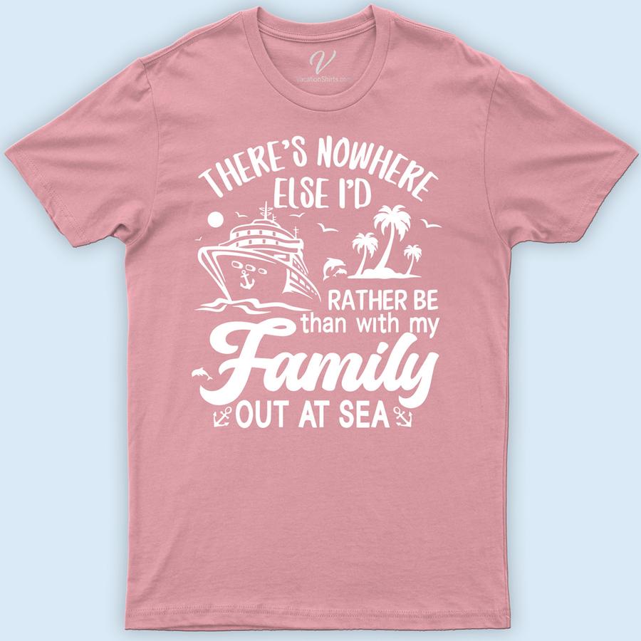 Exclusive 'Nowhere Else' Family Vacation Tee Cruise Vacation Shirts Discover the Exclusive 'Nowhere Else' Family Vacation Tee from VacationShirts.com, your ultimate choice for unique, tailor-made family getaway tees. Crafted for those seeking one-of-a-kind family holiday tops, our limited edition, customizable apparel ensures your family trip wear is as special as your memories. Personalize your journey with our bespoke family vacation clothing.