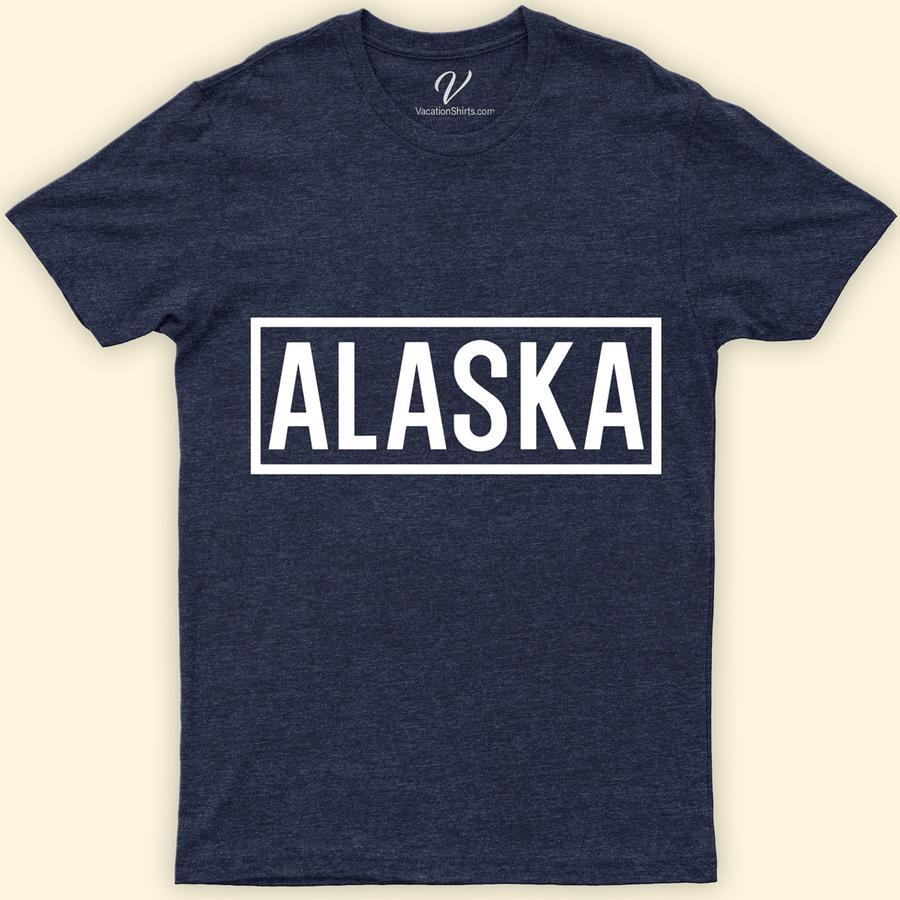 Alaska Clean Font Tee Alaska Vacation Shirts Discover the essence of Alaska with our Clean Font Tee from VacationShirts.com. Crafted from organic cotton, this eco-friendly Alaska shirt combines minimalist design and bold typography, perfect for adventurers. A sustainable choice for souvenirs, our Alaska graphic tee is your go-to for travel, embodying Alaska's spirit in every thread.