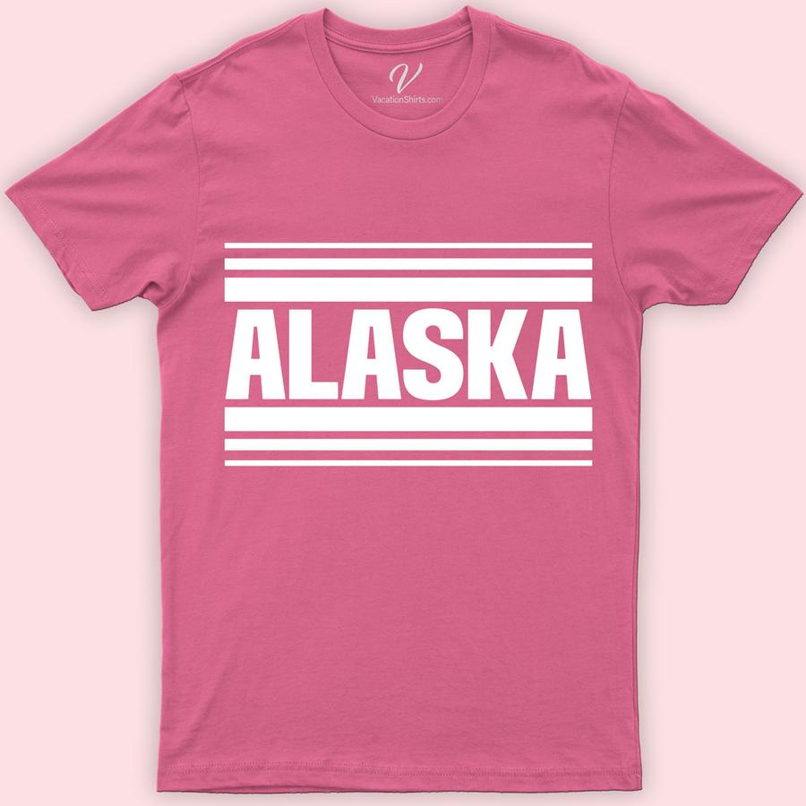 Alaska Retro Bold Font Tee Alaska Vacation Shirts Discover the essence of adventure with our Alaska Retro Bold Font Tee. This vintage-style Alaska shirt combines bold typography and retro graphics, making it the perfect souvenir or travel tee. Crafted for those who love unique Alaska apparel, it's a must-have for your collection. Embrace the spirit of Alaska in style!