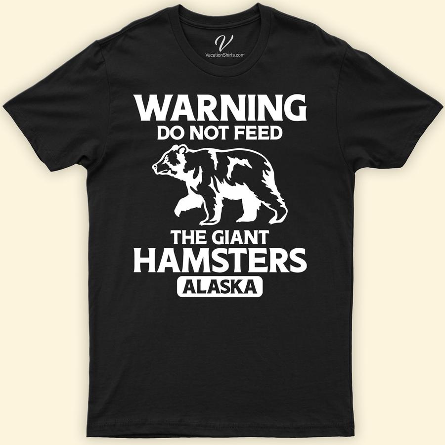 Bear Alaska Do Not Feed Tee Alaska Vacation Shirts Discover the essence of the wild with our Bear Alaska Do Not Feed Tee. Perfect for nature lovers and outdoor adventurers, this striking t-shirt combines wildlife conservation awareness with stylish bear-themed apparel. A must-have Alaska souvenir, it promotes bear safety and wildlife awareness, making it an essential piece for your outdoor adventure wardrobe.