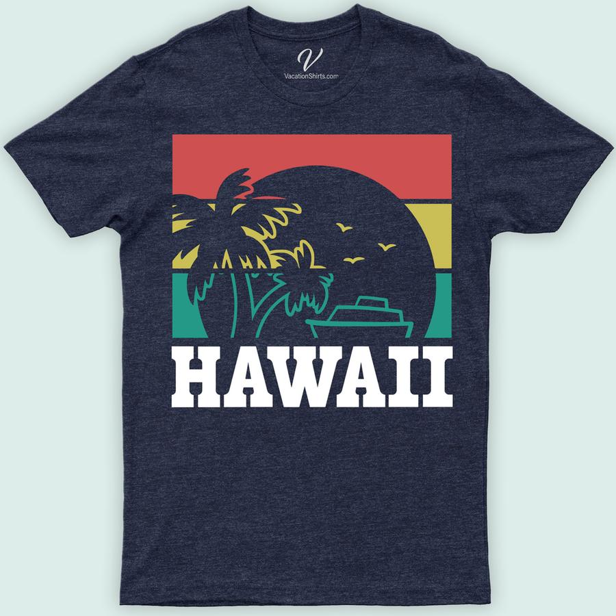 Hawaii Beach Vacation Tee Hawaii Vacation Shirts Embrace island vibes with our Hawaii Beach Vacation Tee from VacationShirts.com. Featuring vibrant Hawaiian floral designs, this Aloha tee shirt is perfect for any tropical vacation. Crafted for comfort, our beach-themed t-shirt is your go-to for Hawaii travel clothing, blending Aloha beachwear charm with sunset beach aesthetics.