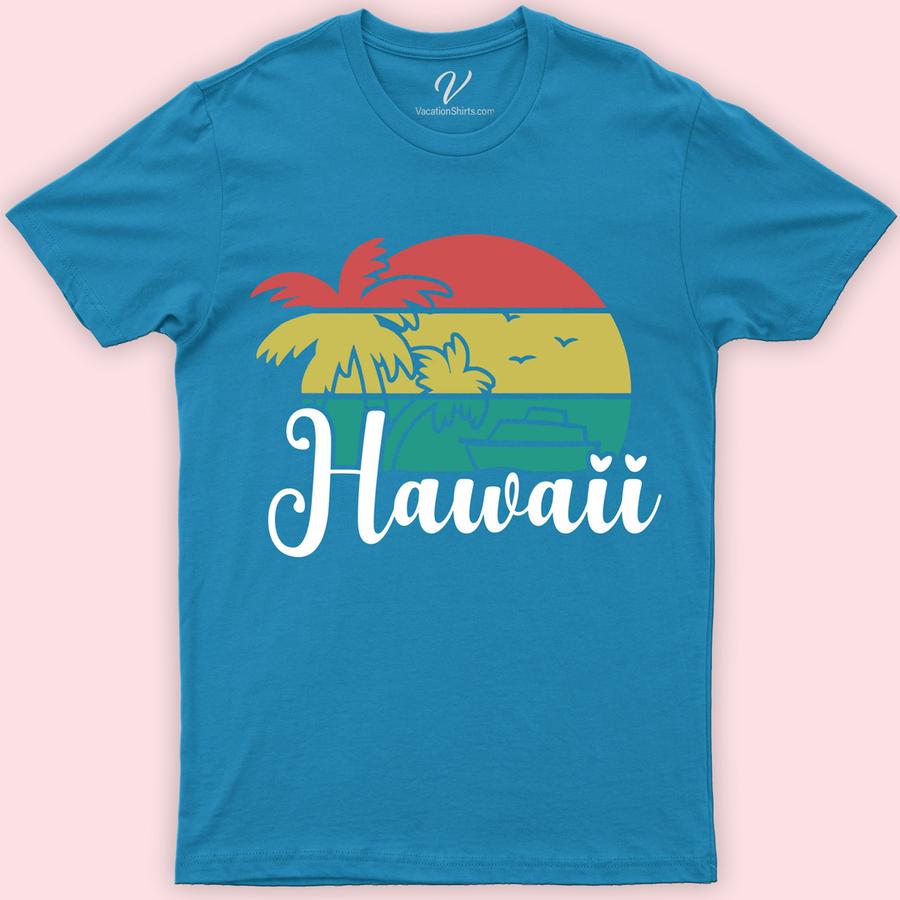 Hawaii Beach Palm Tree Vacation Shirt Hawaii Vacation Shirts Dive into paradise with our Hawaii Beach Palm Tree Vacation Shirt from VacationShirts.com. Embrace the Aloha spirit in this tropical aloha shirt, featuring vibrant palm tree designs. Perfect for island vacations, this Hawaiian beachwear merges comfort with style, making it your go-to tropical beach shirt for every paradise adventure.