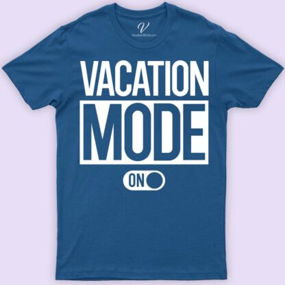 Vacay Mode On Tee Hawaii Vacation Shirts Dive into summer with our "Vacay Mode On Tee" from VacationShirts.com! Perfect for beach lovers and travel enthusiasts, this tropical t-shirt design combines humor and style. Embrace holiday mode with our soft, durable summer vacation shirt, ideal for any destination. Stand out in our funny vacation shirt and make every moment memorable!