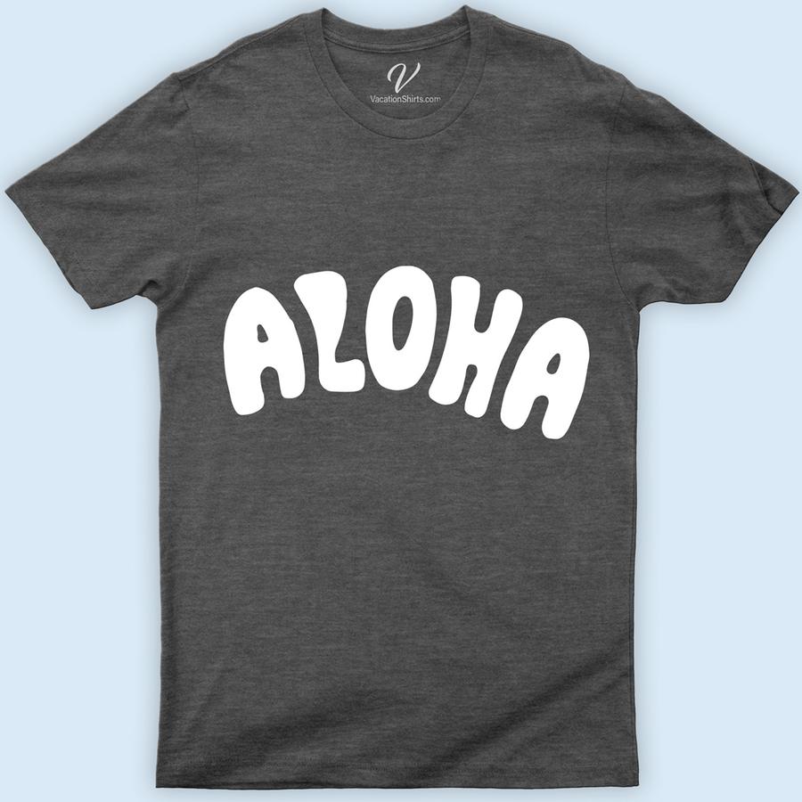 Aloha Hawaii Groovy Vacation Tee Hawaii Vacation Shirts Embrace the Aloha spirit with our Groovy Hawaii Vacation Tee from VacationShirts.com! This tropical aloha apparel blends vibrant Hawaiian vacation vibes with a groovy beachwear twist. Perfect for any beach vacation, this Hawaiian Aloha Shirt is your go-to for showcasing your love for tropical vacations. Dive into style today!