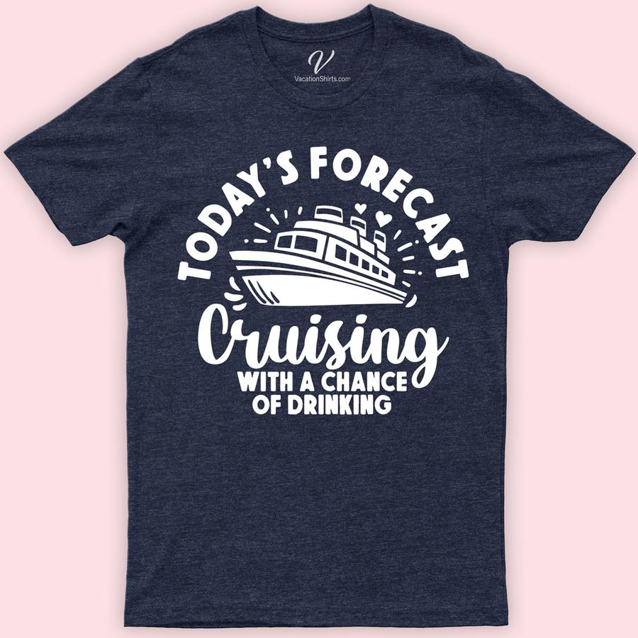 VacationShirts Cruise & Chill Drinking Tee Boozy Cruise Vacation Shirts Dive into your getaway with VacationShirts Cruise & Chill Drinking Tee! Perfect for both men and women, this funny cruise t-shirt blends comfort with style, making it your go-to for beach parties and tropical vacations. Featuring nautical themes and vibrant designs, it's the ultimate in cruise wear and summer cruise outfits.