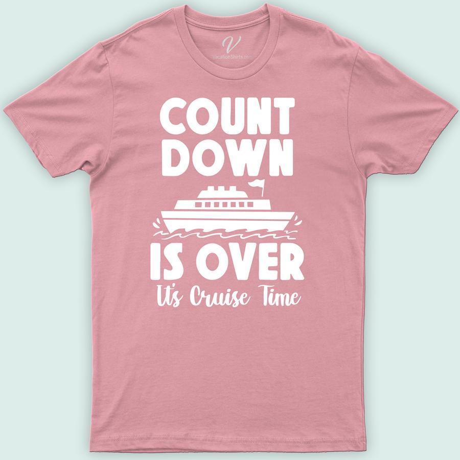 Cruise Countdown Vacation Tee - VacationShirts.com Classic Cruise Vacation Shirts Embark on your cruise adventure with our Cruise Countdown Vacation Tee from VacationShirts.com! Perfect for the whole family, these custom, personalized shirts add excitement to your vacation countdown. Featuring unique cruise-themed designs, they're ideal for group wear, matching effortlessly. Elevate your cruise ship attire and tropical vacation with our stylish, personalized tees.