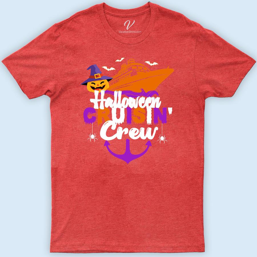Spooky Halloween Cruise Tee - VacationShirts Halloween Cruise Shirts Embark on a spectral sea adventure with our Spooky Halloween Cruise Tee from VacationShirts.com! Perfect for ghost ship enthusiasts and Halloween sailing aficionados, this haunted cruise t-shirt blends creepy cruise vibes with festive flair. Don the ultimate Halloween themed cruise wear and make your spooky sea journey or Halloween boat party unforgettable.
