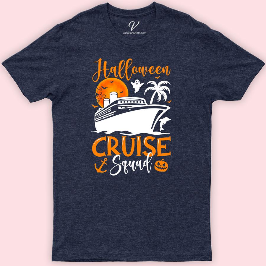 Glam Purple Halloween Cruise Tee - VacationShirts Halloween Cruise Shirts Set sail in style with our Glam Purple Halloween Cruise Tee from VacationShirts.com! Perfect for any spooky sea adventure, this Halloween Vacation Apparel combines glamour with festive fun. Featuring unique Halloween Themed Cruise Gear designs on a luxurious purple top, it's the ultimate Cruise Wear for Halloween. Elevate your Halloween Travel Clothing collection now!