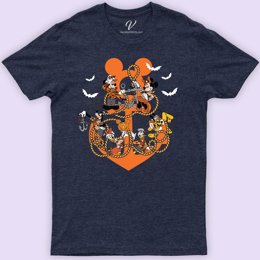 Disney Spooky Cruise Halloween Tee - VacationShirts Halloween Cruise Shirts Set sail on a magical journey with our Disney Spooky Cruise Halloween Tee from VacationShirts.com! Perfect for Disney Halloween enthusiasts, this unique tee combines spooky fun with Disney charm, ideal for Mickey's Not So Scary Halloween events. Crafted for the whole family, it's a must-have for your Disney Cruise Line Halloween adventure or any Disney trip. Don this Halloween Disneybound essential and collect unforgettable Disney Halloween souvenirs in style!
