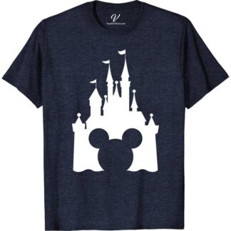 Mickey Disney Castle Shirt Disney Vacation Shirts Embark on a magical journey with our Mickey Disney Castle Shirt from VacationShirts.com. Perfect for Disney family vacations, this enchanting tee features the iconic Mickey Mouse silhouette set against the majestic Disney Castle. Crafted for comfort and style, it's the ultimate Disney Park apparel for your next adventure. Wear the magic!