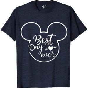 Mickeys Best Day Ever Shirt Disney Vacation Shirts Experience the magic with Mickey's Best Day Ever Shirt from VacationShirts.com! Perfect for Disney family shirts, this custom Mickey shirt adds sparkle to your Disney vacation. Crafted for comfort and style, it's the ultimate Mickey Mouse apparel for your Disney theme park adventures. Match up and make memories in this enchanting Mickey Mouse tee!