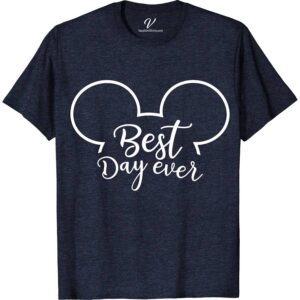 Mickeys Best Day Ever Shirt Disney Vacation Shirts Experience the magic with Mickey's Best Day Ever Shirt from VacationShirts.com! Perfect for Disney family shirts, this custom Mickey shirt adds sparkle to your Disney vacation. Crafted for comfort and style, it's the ultimate Mickey Mouse apparel for your Disney theme park adventures. Match up and make memories in this enchanting Mickey Mouse tee!