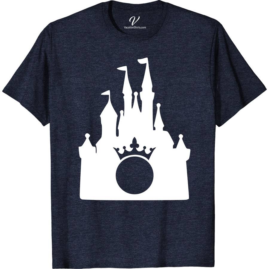 Disney Castle Crown Shirt Disney Vacation Shirts Embrace the magic with our Disney Castle Crown Shirt, the perfect addition to your Disney vacation clothing. Featuring a stunning Magic Kingdom Castle and a regal princess crown, this tee is ideal for the whole family. Crafted for comfort and style, it's a must-have for any Disney theme park outing.