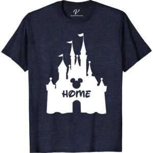 Disney Castle Home Shirt Disney Vacation Shirts Embrace the magic with our Disney Castle Home Shirt, the perfect addition to your Disney vacation apparel. Featuring a captivating Mickey Castle graphic, this tee embodies the enchantment of the Magic Kingdom. Ideal for family shirts, it's a must-have for any Disney-themed home or park outing. Make every day magical!