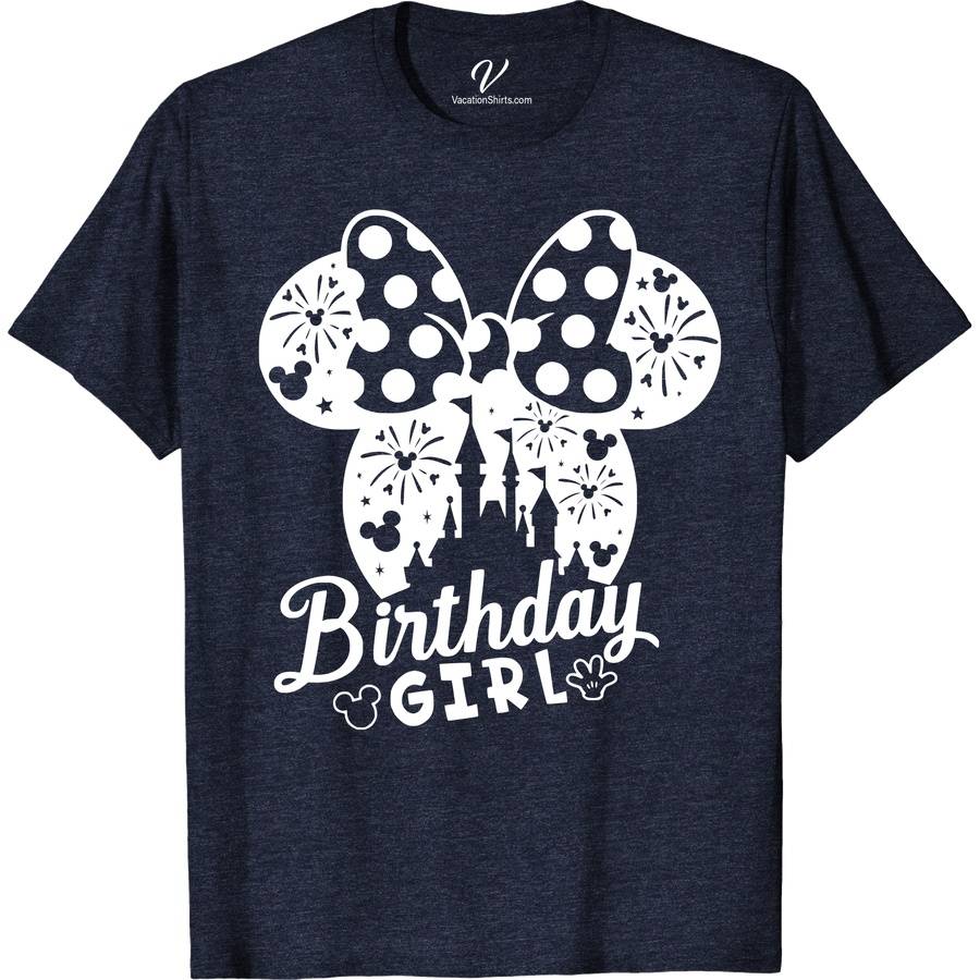 Disney Birthday Girl Shirt Disney Vacation Shirts Celebrate her special day with our enchanting Disney Birthday Girl Shirt! Customizable with her favorite Disney Princess or Mickey & Minnie designs, this personalized tee adds magic to any Disney birthday party or Magic Kingdom trip. Perfect for every Disney-loving birthday girl, it's the ultimate outfit for unforgettable memories!