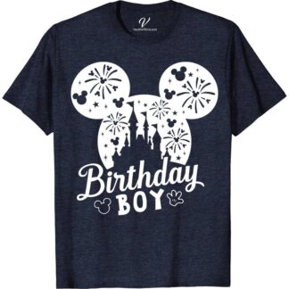Disney Birthday Boy Shirt Disney Vacation Shirts Celebrate in magical style with our Disney Birthday Boy Shirt! Featuring beloved Mickey Mouse, this custom Disney Birthday Tee is the perfect Boys Disney Party Outfit. Personalize it for an unforgettable Disney Birthday Outfit Boy experience. Ideal for toddlers to kids, make their day special with this enchanting Disney Character Birthday Shirt.