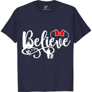 Believe Disney Shirt Disney Vacation Shirts Discover the magic with our Believe Disney Shirt from VacationShirts.com! Perfect for family trips to the Magic Kingdom, these custom Disney shirts feature inspirational "Believe in Magic" designs. Ideal for matching Disney vacation tees, our Disney Park Apparel brings the enchantment of Disney to every moment. Make memories in style!