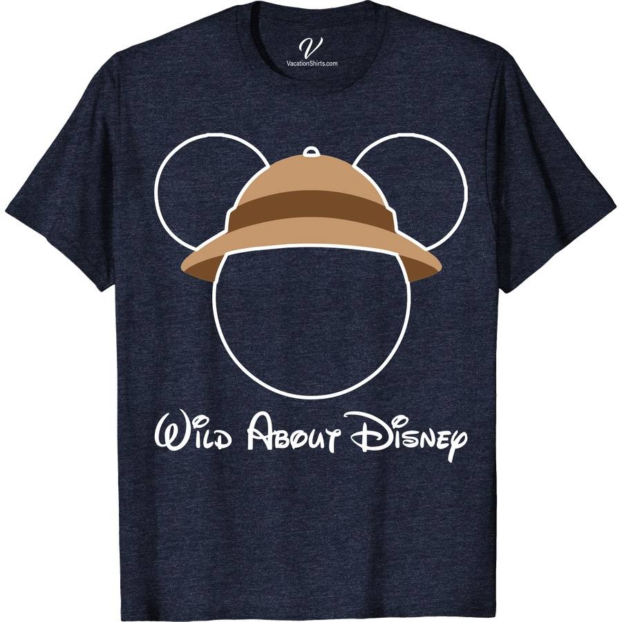 Mickey Wild about Disney Shirt Disney Vacation Shirts Unleash the magic with our Mickey Wild Shirt from VacationShirts.com! Perfect for Disney enthusiasts, this Mickey Mouse Tee is a must-have for your Disney Family Shirts collection. Featuring a vibrant Mickey graphic, it's the ultimate Disney Vacation Apparel. Embrace the fun in every Disney Theme Park with this iconic Mickey Mouse Outfit!