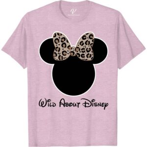 Minnie Wild about Disney Shirt Disney Vacation Shirts Unleash your wild side with our Minnie Wild Disney Shirt! Perfect for family vacations, this Minnie Mouse Graphic Tee blends fashion and fun. Ideal for theme park adventures or casual wear, it's a must-have for Disney enthusiasts. Embrace Minnie's charm in your everyday style with this iconic Disney Character Top.