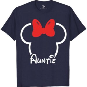Disney Auntie Shirt Disney Vacation Shirts Embrace the magic with our Disney Auntie Shirt, the perfect addition to your Disney family shirts collection. Personalize this Auntie Disney tee for a unique touch, making it an essential for matching Disney shirts. Ideal for Disney vacations, our custom Disney Auntie tee enhances your Disney theme park experience. Be the standout aunt in your Disney outfit!