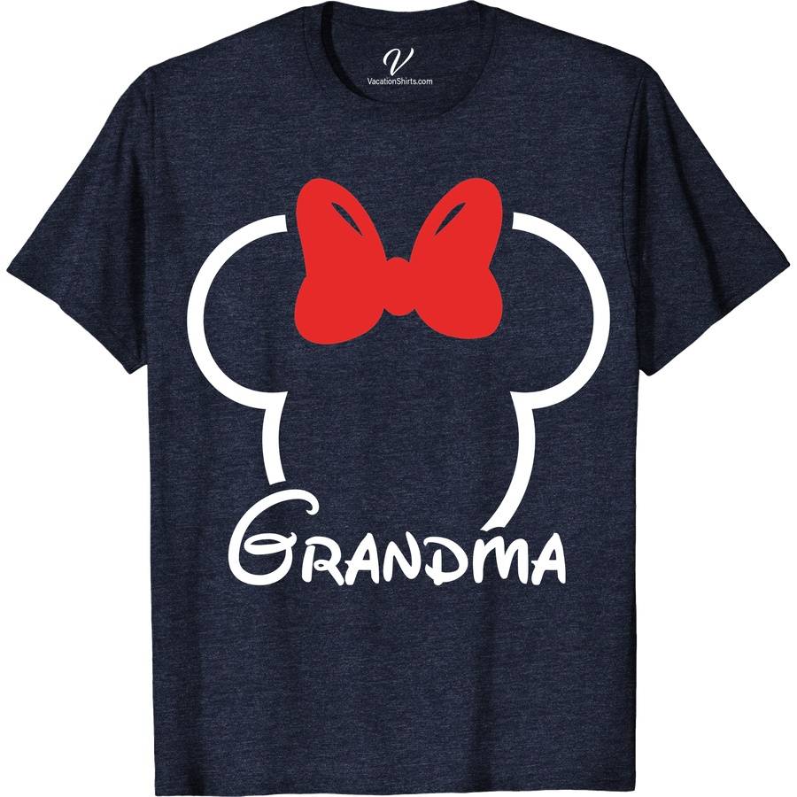 Disney Grandma Shirt Disney Vacation Shirts Embrace the magic with our Disney Grandma Shirt, perfect for family trips! This custom, personalized tee celebrates Grandma's Disney spirit, making it a must-have for Disney World vacations. Crafted for comfort and style, it's the ultimate choice for matching Disney family shirts. Make memories in this magical Disney theme park essential!