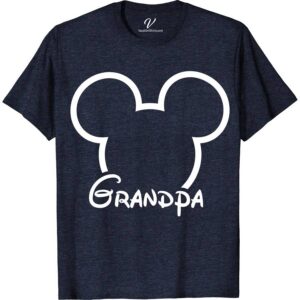 Disney Grandpa Shirt Disney Vacation Shirts Embark on magical adventures with our Disney Grandpa Shirt, the perfect addition to your Disney family vacation! Customizable and featuring beloved Disney characters, this tee celebrates grandpa's role in your magical journey. Ideal for matching Disney shirts, our personalized Disney Grandfather Shirt enhances the magic of Disney World and Magic Kingdom visits.