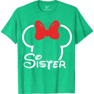 Disney Sister Shirt Disney Vacation Shirts Embrace the magic with our Disney Shirt from VacationShirts.com! Perfect for families, our custom Disney shirts feature personalized Disney apparel, matching Disney outfits, and beloved Disney character tops. Ideal for Disney park adventures or Disney-bound trips, these Disney vacation tees ensure your group shines in themed style. Make memories in our Disney trip clothing!
