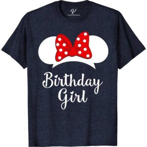 Disney Birthday Girl Shirt Disney Vacation Shirts Celebrate her special day with our enchanting Disney Birthday Girl Shirt! Customizable with her favorite Disney Princess or Mickey & Minnie designs, this personalized tee adds magic to any Disney birthday party or Magic Kingdom trip. Perfect for every Disney-loving birthday girl, it's the ultimate outfit for unforgettable memories!