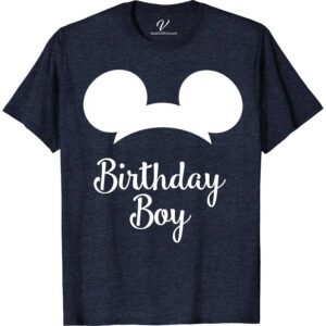 Disney Birthday Boy Shirt Disney Vacation Shirts Celebrate in magical style with our Disney Birthday Boy Shirt! Featuring beloved Mickey Mouse, this custom Disney Birthday Tee is the perfect Boys Disney Party Outfit. Personalize it for an unforgettable Disney Birthday Outfit Boy experience. Ideal for toddlers to kids, make their day special with this enchanting Disney Character Birthday Shirt.