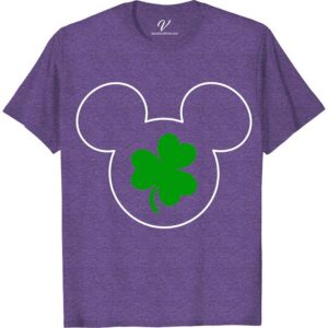 Mickey Clover Shirt Disney Vacation Shirts Celebrate St. Patrick's Day in magical style with our Mickey Clover Shirt from VacationShirts.com! Featuring a unique Mickey Mouse Shamrock design, this Lucky Mickey Tee is perfect for Disney lovers and Irish hearts alike. Embrace the spirit of St. Paddy's with this vibrant Green Mickey Mouse Shirt, your go-to Disney Holiday Wear.