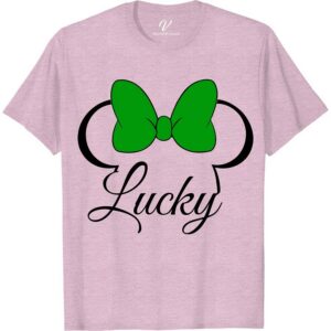 Minnie Lucky Shirt Disney Vacation Shirts Discover the charm of our Minnie Lucky Shirt, perfect for Disney enthusiasts! Featuring an adorable Minnie graphic, this tee is ideal for matching Disney family shirts. Available in women's and kids' sizes, it's customizable for a unique touch. Embrace the magic with our cute, comfortable Minnie Mouse apparel for your next Disney vacation!