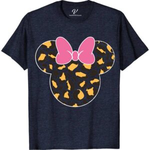 Minnie Cheetah Print Shirt Disney Vacation Shirts Unleash your wild side with our Minnie Cheetah Print Shirt! Perfect for Disney enthusiasts, this eye-catching tee blends Minnie Mouse charm with bold leopard print. Ideal for women and kids, it's a must-have for any Disney safari adventure. Embrace your love for Minnie in this chic, animal print outfit!