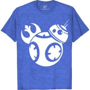 Disney BB8 Shirt Disney Vacation Shirts Discover the magic with our Disney BB8 Shirt from VacationShirts.com! Perfect for Star Wars fans, this BB8 graphic tee features vibrant, exclusive artwork. Ideal for kids and adults, it's a must-have piece of Disney Star Wars merchandise. Embrace your love for BB8 and Star Wars in style with this unique Disney character top!
