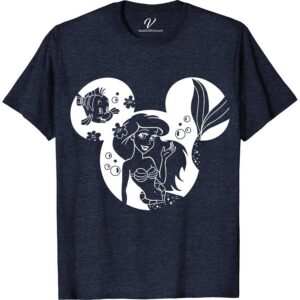Disney Mermaid Shirt Disney Vacation Shirts Dive into magic with our Disney Mermaid Shirt, featuring enchanting Ariel graphics! Perfect for all ages, this Little Mermaid Apparel blends style with whimsy. Whether you're a kid or an adult, our Ariel T-Shirt is a must-have for any Disney Princess Tee collection. Embrace your inner mermaid with this captivating Ariel Mermaid Top!